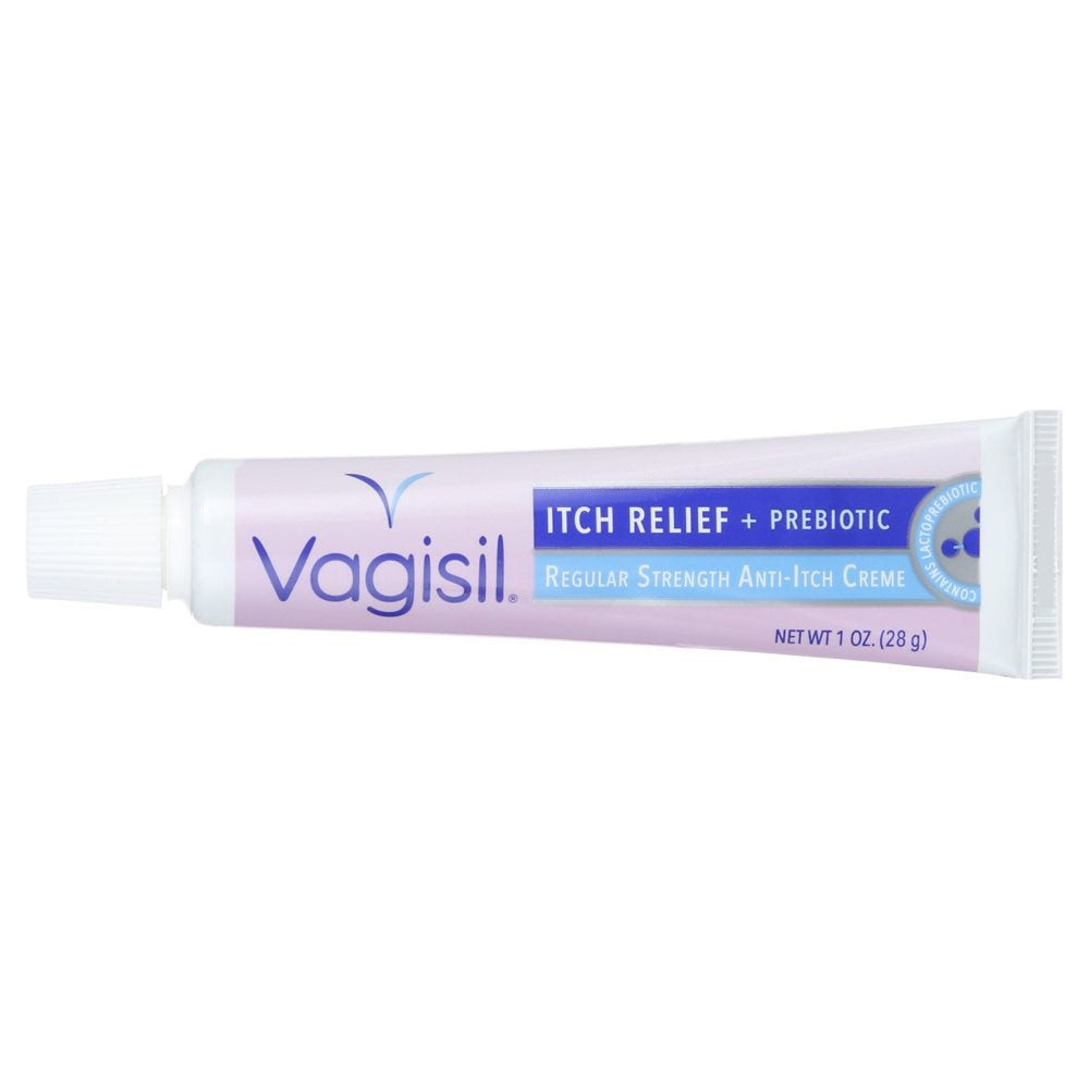 Vagisil Regular Strength Moisturizing Anti-Itch Cream, 1.0 Oz