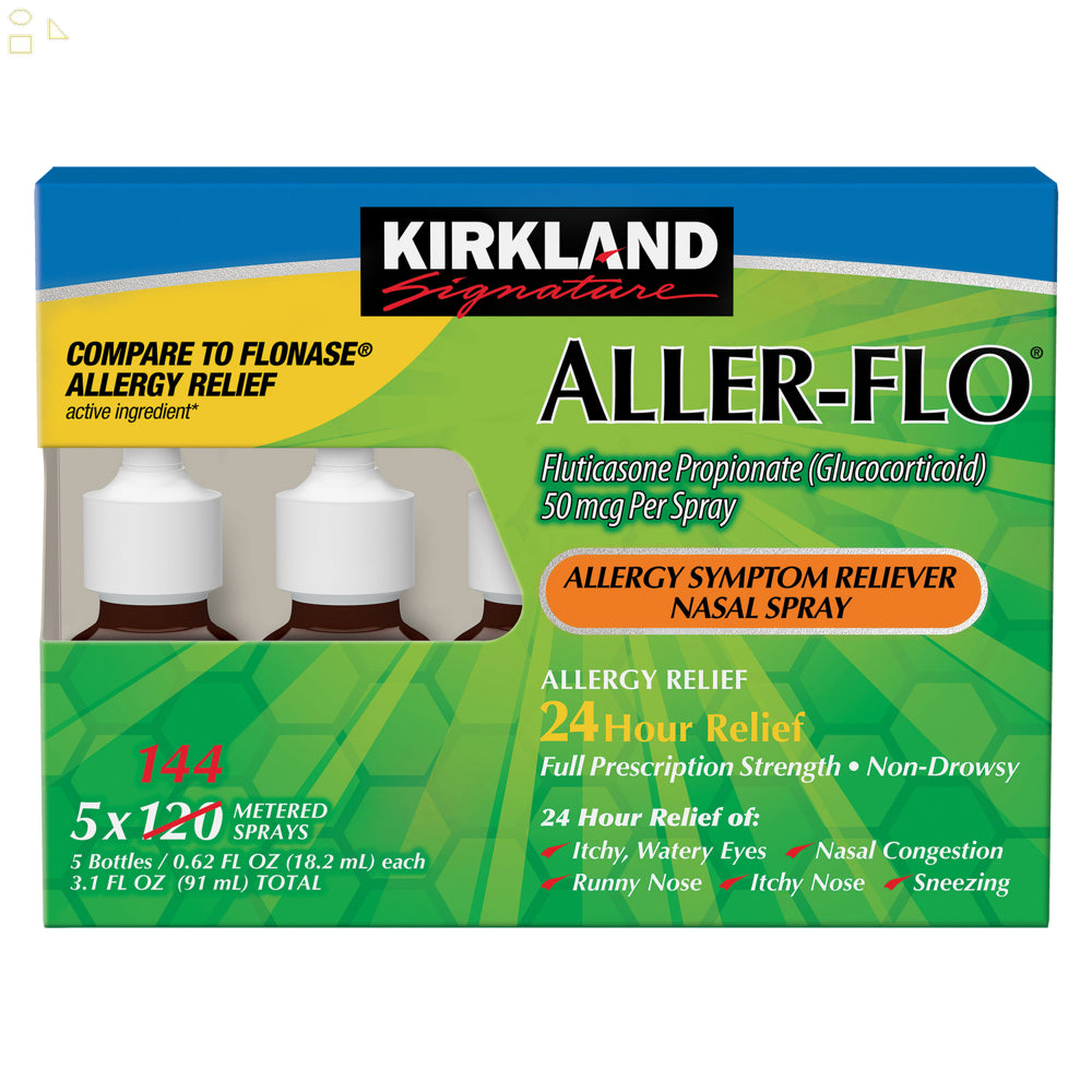 KS Fluticasone 50 Mcg., Non-Drowsy Allergy Relief Spray, 144 Metered Sprays | Compare to Flonase Allergy Relief Active Ingredient