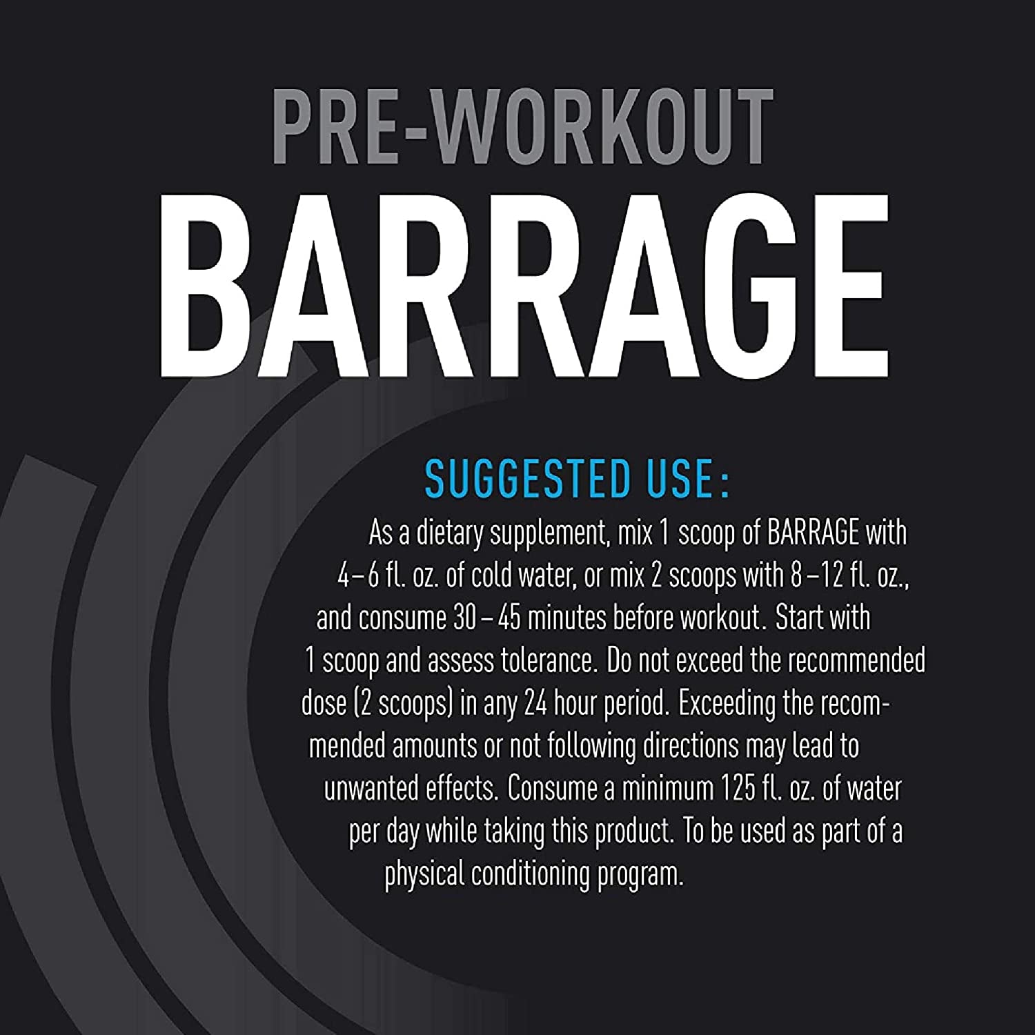 (CORE)ACTIVE Barrage Pre Workout Powder - Preworkout for Women & Men, Creatine Powder, Beta Alanine, Agmatine Sulfate, & Caffeine - Muscle Builder for Men with Intense Energy - Grape (30 Servings)