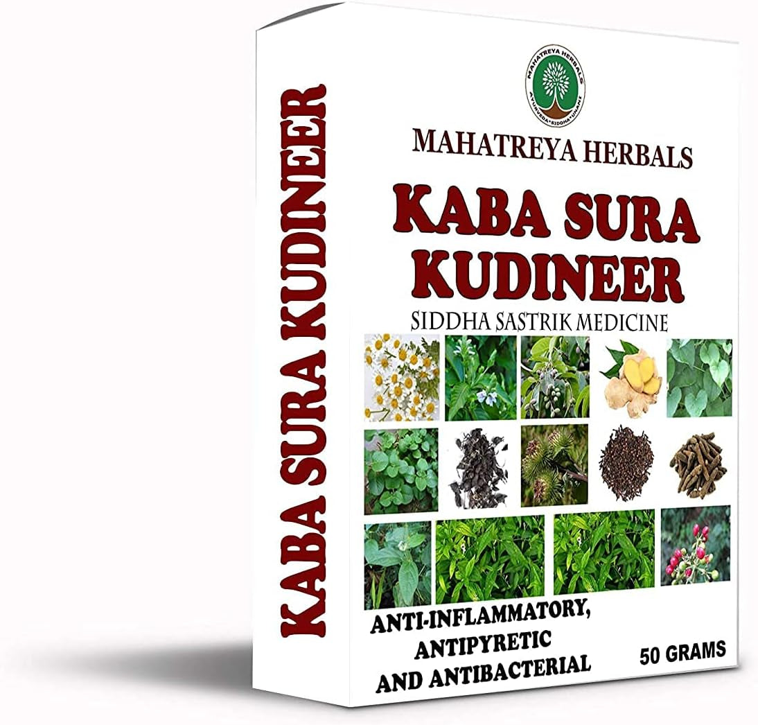 Veena MAHATREYA HERBALS Kabasura Kudineer Choornam I Kabasura Kudineer Powder