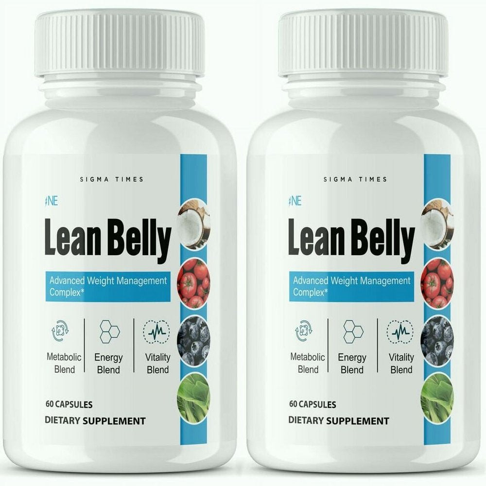 Lean Belly Juice Weight Loss, Appetite Control Supplement Pills 60 Capsule (Pack of 2)