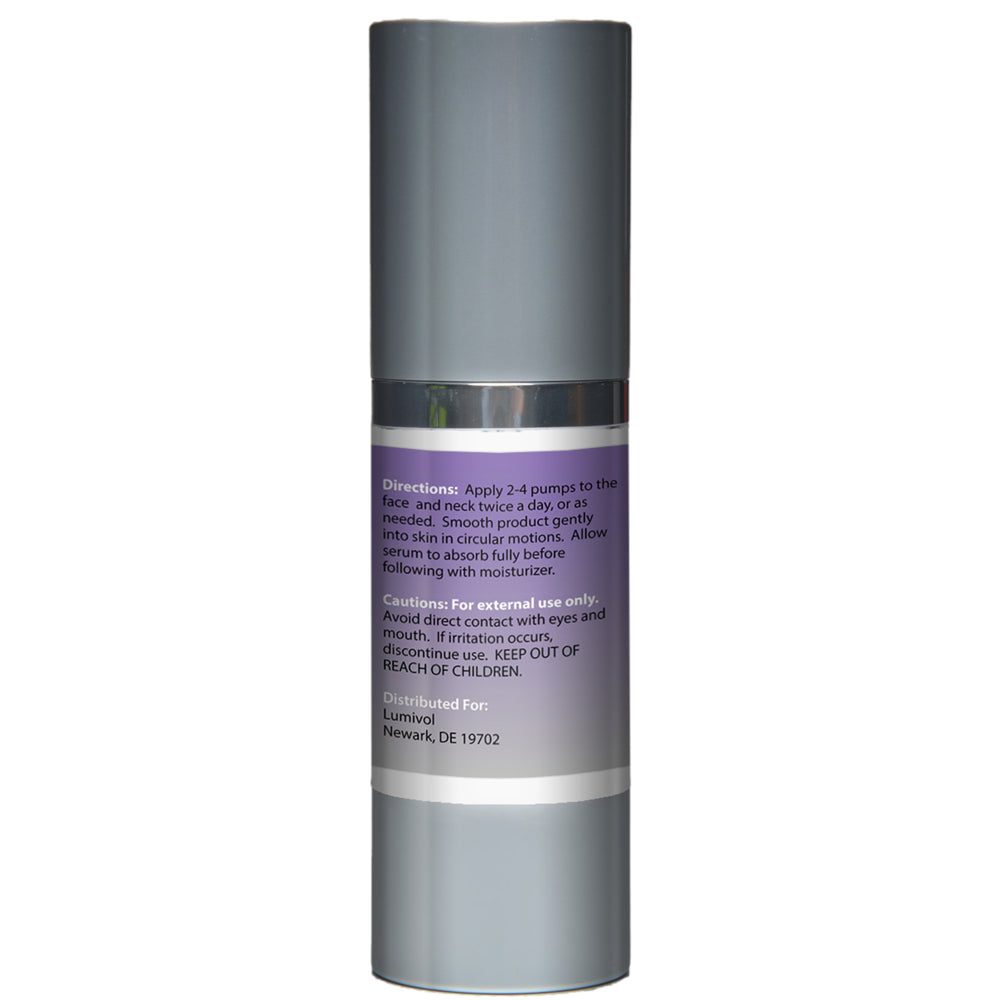 Lumivol - Advanced Revitalizing Serum - Boost Collagen and Elastin - Intense Hydration - Diminish the Look of Fine Lines and Wrinkles - 1Oz