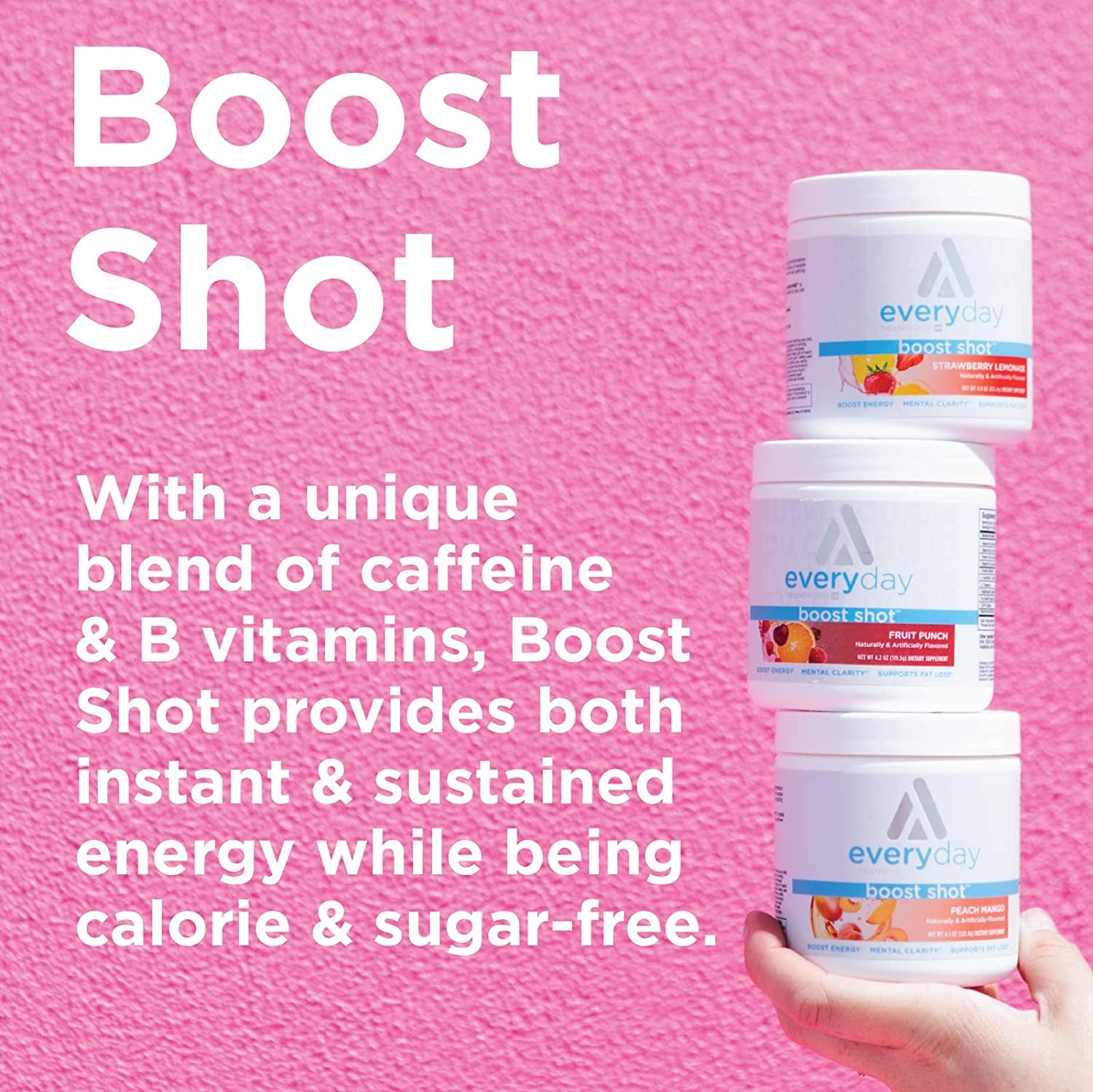 Transformhq Everyday Boost Shot 28 Servings (Fruit Punch) - Non-Gmo, Gluten-Free