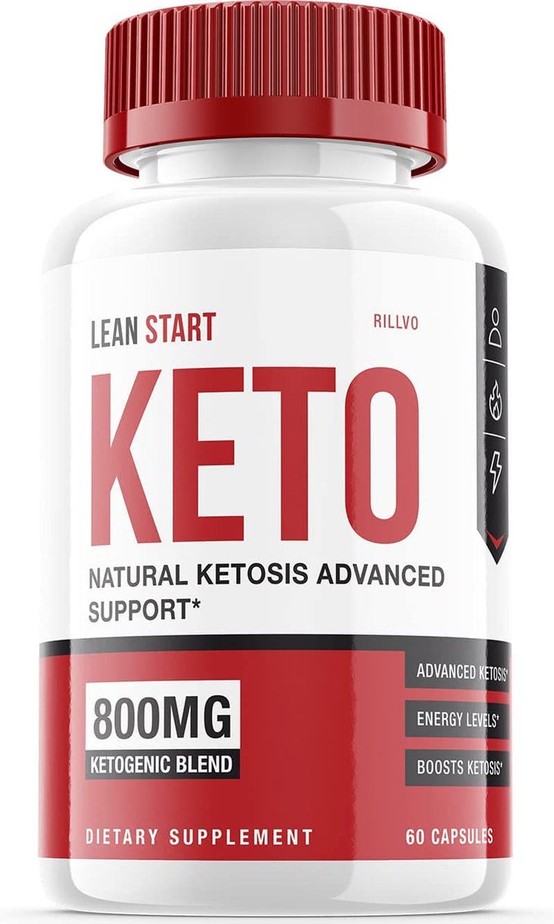 Lean Start Keto Pills 800Mg Advanced Ketogenic Formula (60 Capsules)