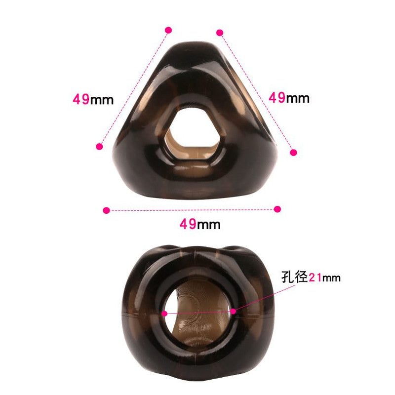 Vibrating Cock Ring Soft Stretchy Men'S Cock Ring for Harder Longer Stronger Erection Male Sex Toy Male Enhancement Bigger Harder Longer Dick Black