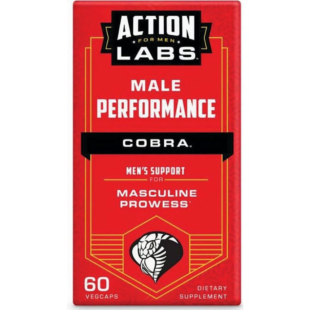 Action Labs Male Performance Cobra 60 Veg Caps