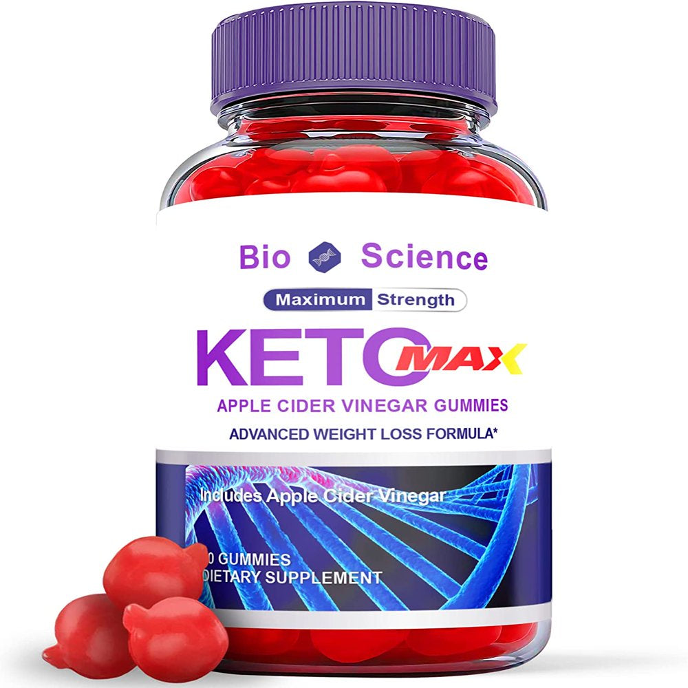 (1 Pack) Bioscience Max Keto ACV Gummies - Supplement for Weight Loss - Energy & Focus Boosting Dietary Supplements for Weight Management & Metabolism - Fat Burn - 60 Gummies