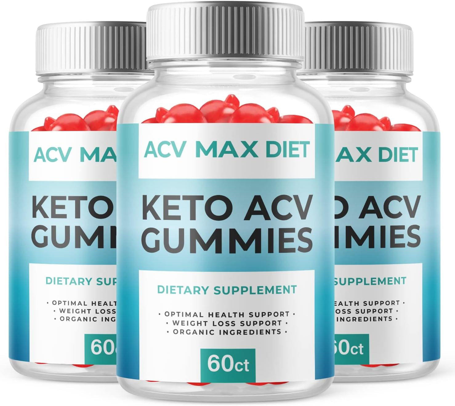 ACV Max Diet Keto Gummies - ACV Max Diet Gummies with Apple Cider Vinegar, ACV Max Diet Keto Gummies with ACV for Ketosis - Vegan, Non GMO - Advanced Formula Ketogenic (3 Pack)