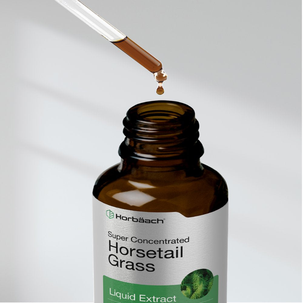 Horsetail Herb Liquid Extract | 2 Oz | Vegetarian & Alcohol Free | by Horbaach