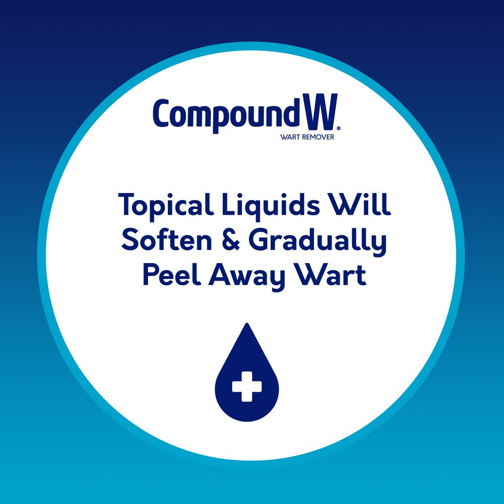 Compound W Maximum Strength Fast Acting Liquid Wart Remover, 0.31 Fl Oz