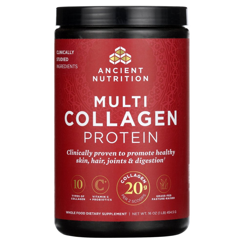 Dr. Collagen Multi Collagen Protein Powder, Unflavored, 1Lb, 16Oz