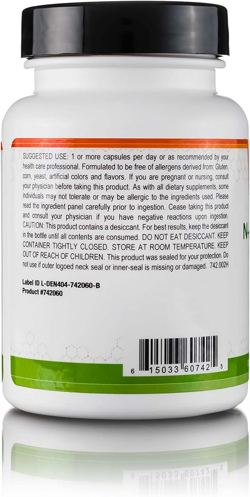 Micro Balance N-Acetyl Cysteine Amino Acid Supplement for Respiratory and Immune Support, Liver, and Antioxidants* | 60 Capsules