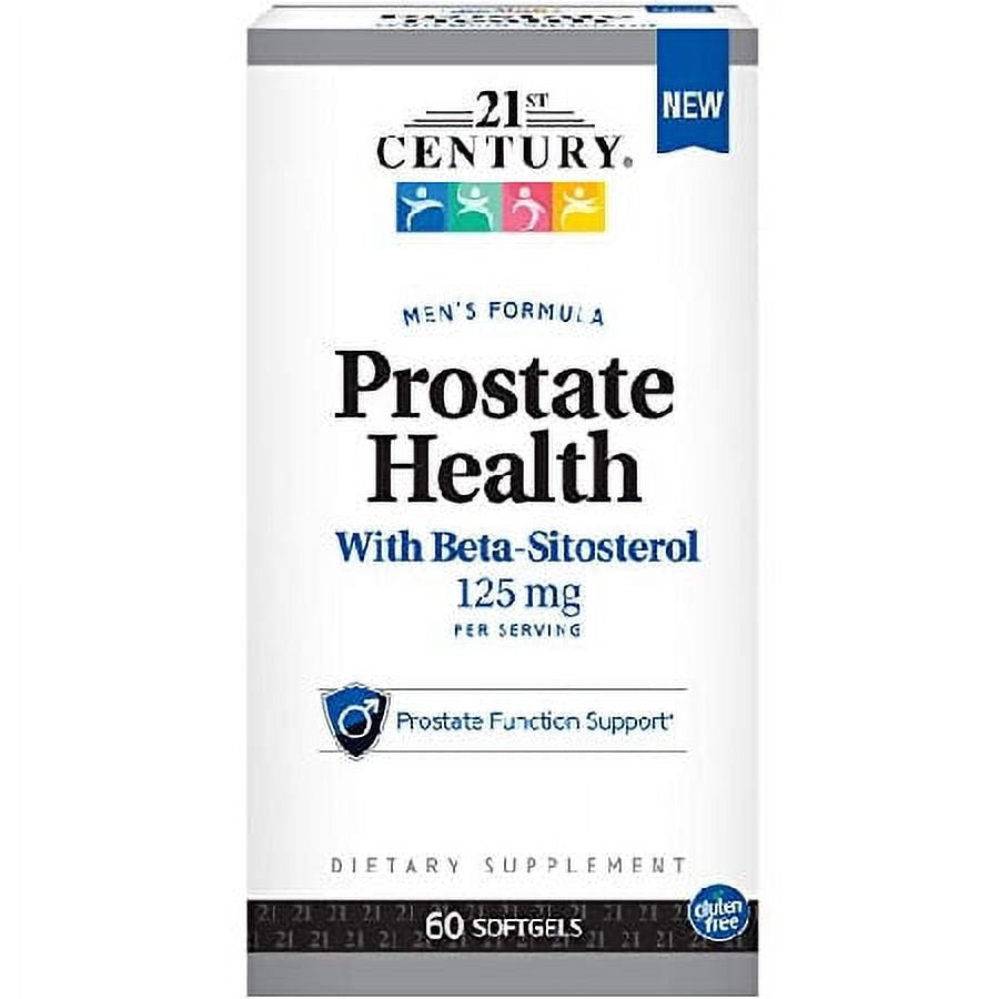 21St Century Prostate Health with Beta-Sitosterol, 60 Softgels