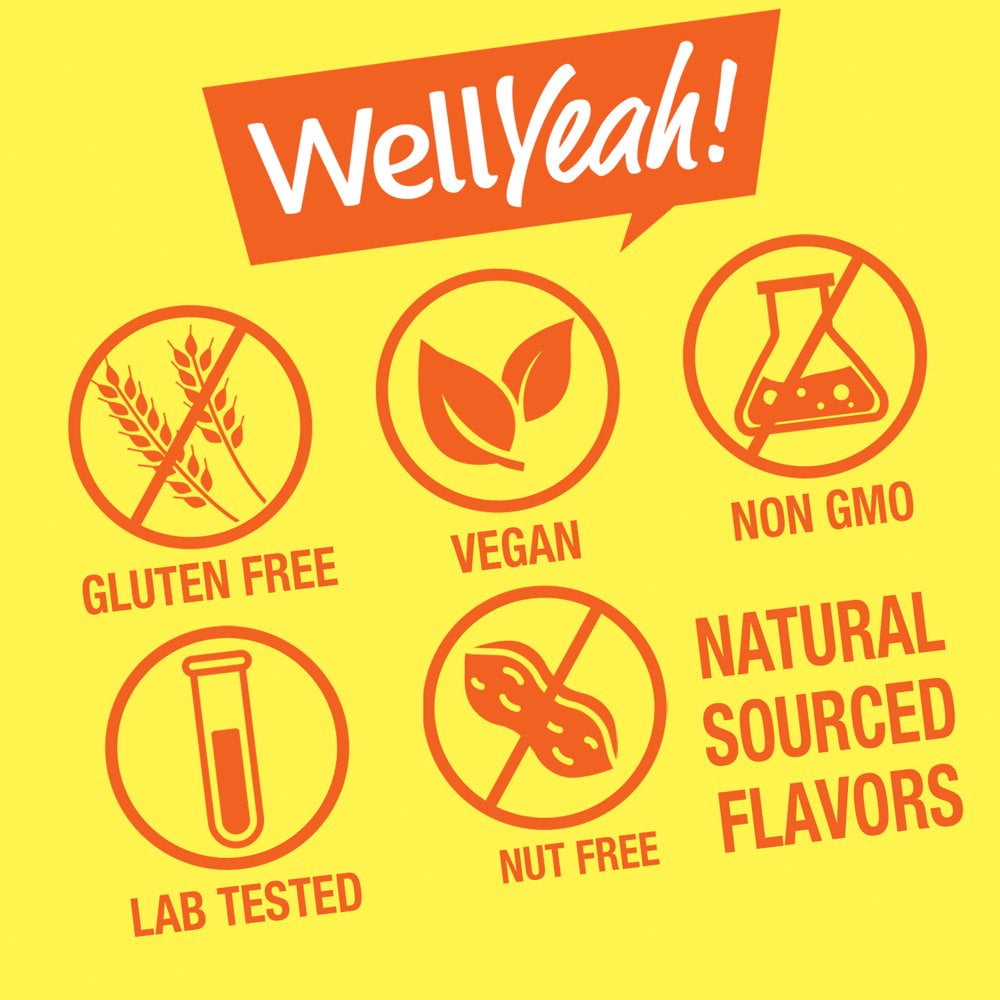 Wellyeah Glucose Gummies - 4 Grams of Carbohydrates- Natural Sourced Flavors - Chewable Gummy for Men and Women, Non-Gmo, Gluten Free - 60 Count