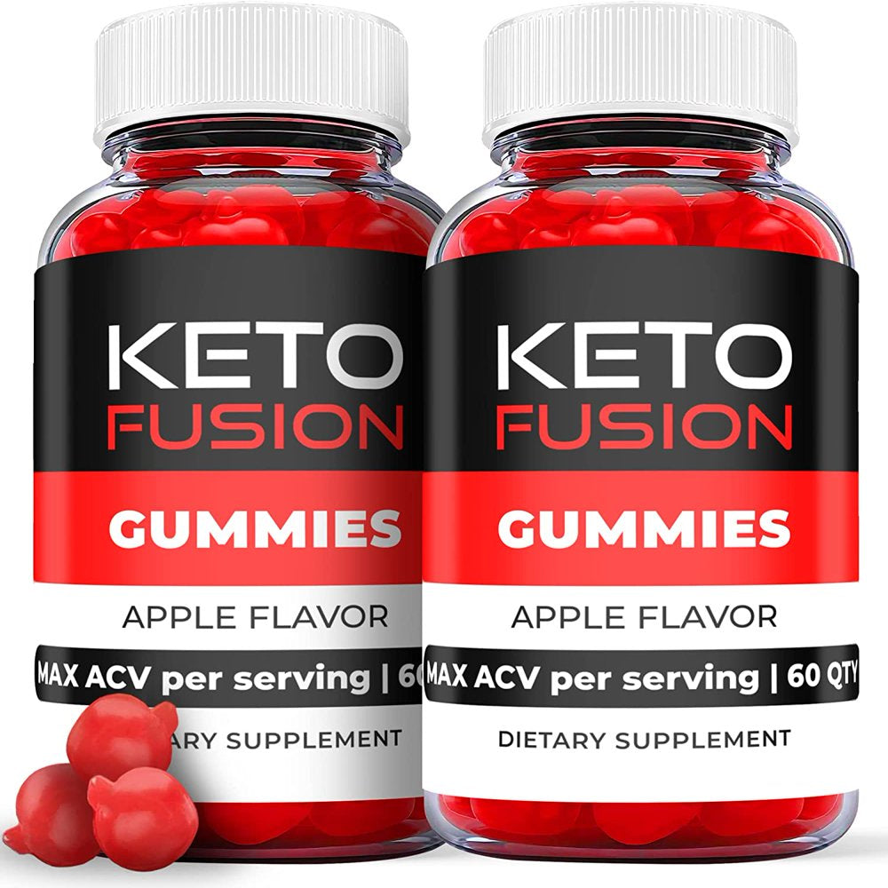 (2 Pack) Keto Fusion Keto ACV Gummies - Supplement for Weight Loss - Energy & Focus Boosting Dietary Supplements for Weight Management & Metabolism - Fat Burn - 120 Gummies