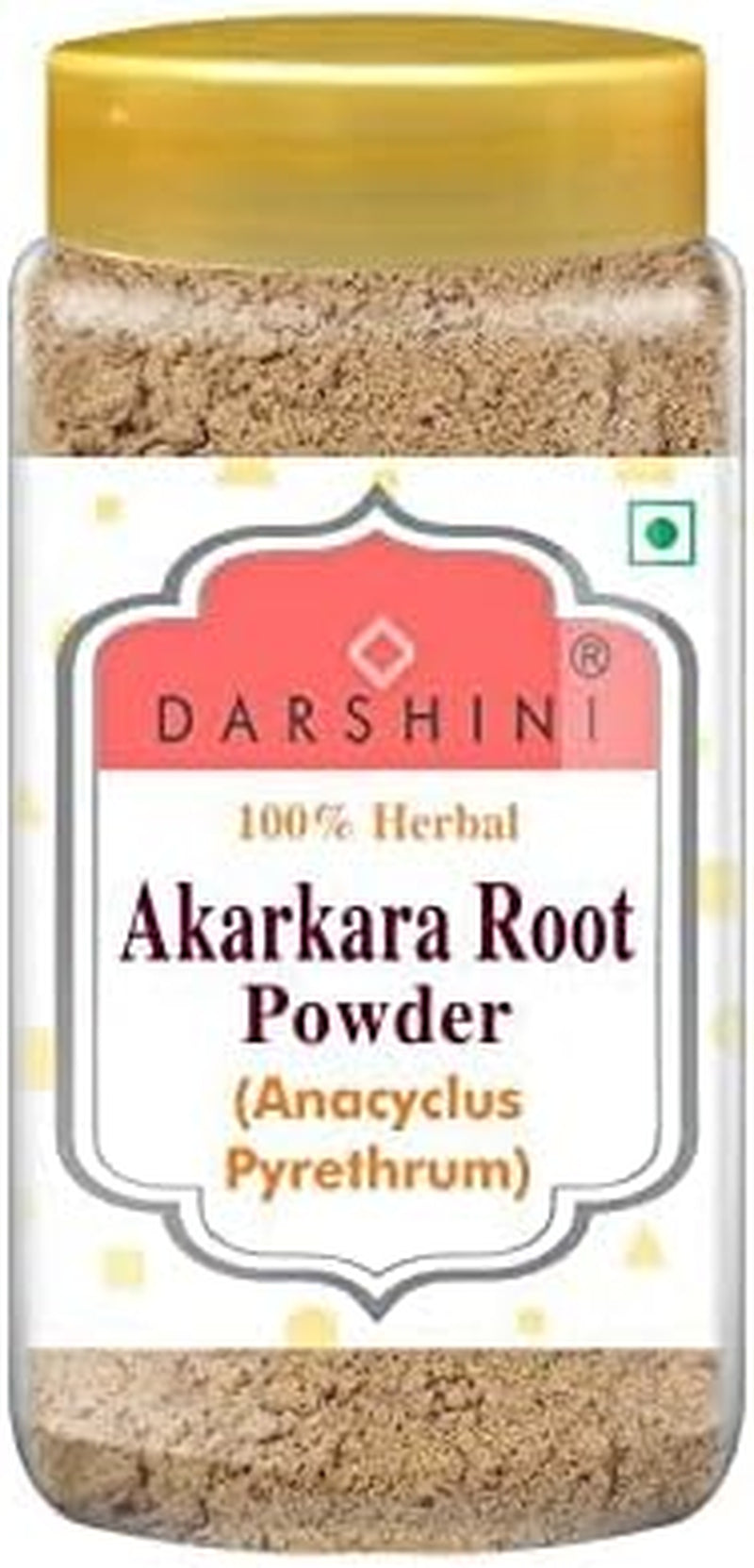 Veena Darshini Akarkara Root Powder | Anacyclus Pyrethrum | Pellitory Root Powder (Akkalkaro), 100G