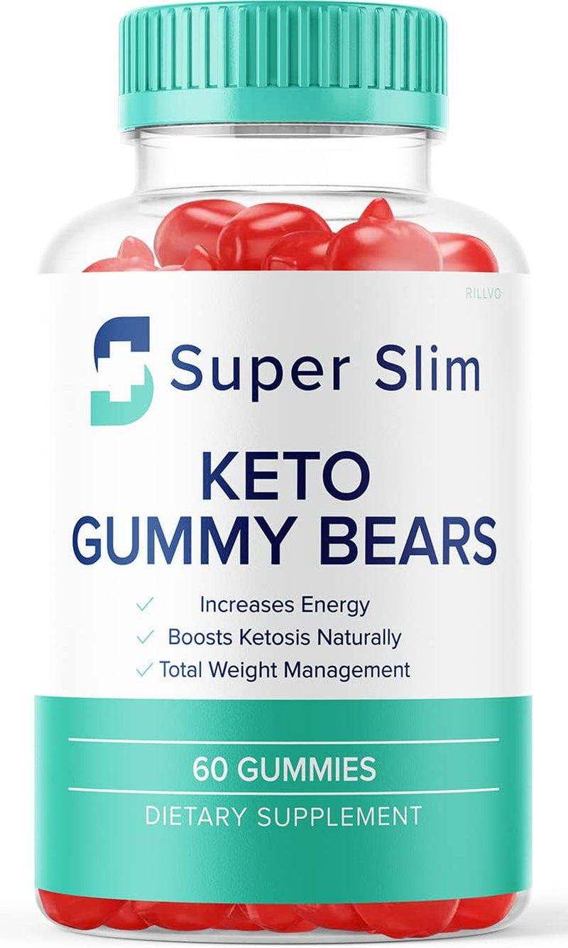 Super Slim Keto ACV Gummy Bears Super Slim Keto Gummies Advanced Formula ACV Bears Formula (60 Gummies)