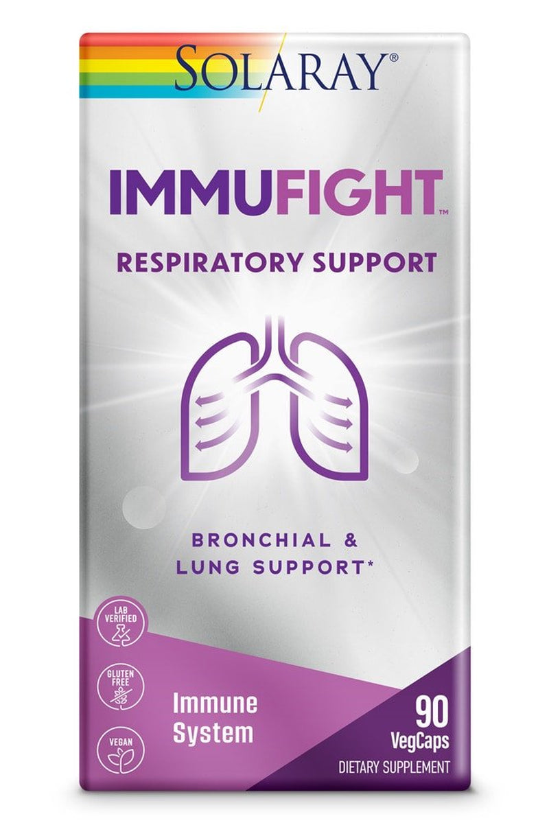 Solaray Immufight Respiratory Support -- 90 Vegcaps
