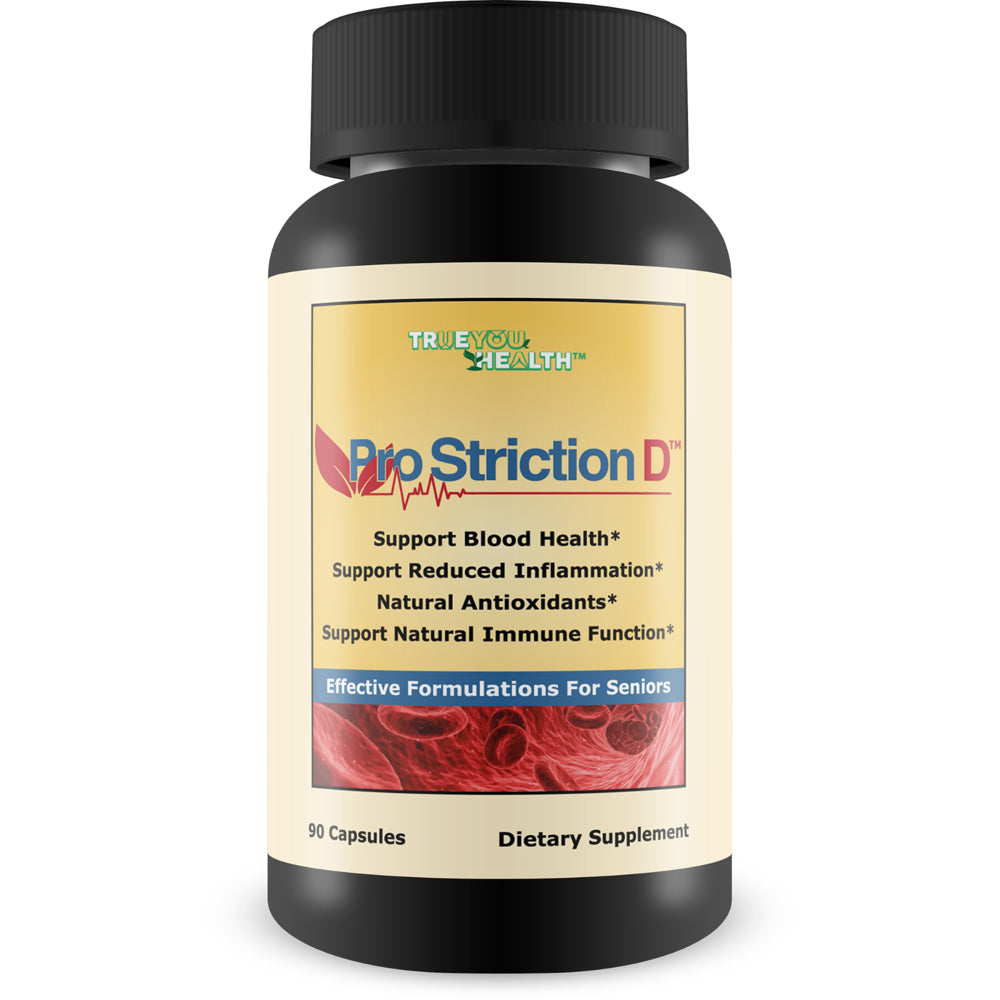 Pro Striction D - Natural Blood Health Support Formula - for Seniors and Adults