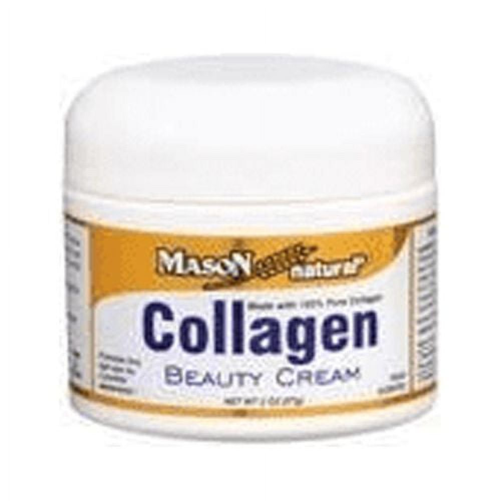 Mason Natural Collagen Beauty Cream Promote Firm Skin, Pear Scent, 2Oz