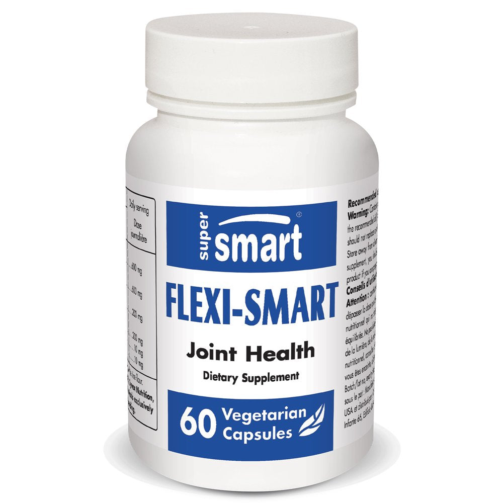 Supersmart - Flexi-Smart - with Boswellia Serrata Extract (20% AKBA) - Joint Support Supplement | Non-Gmo & Gluten Free - 60 Vegetarian Capsules