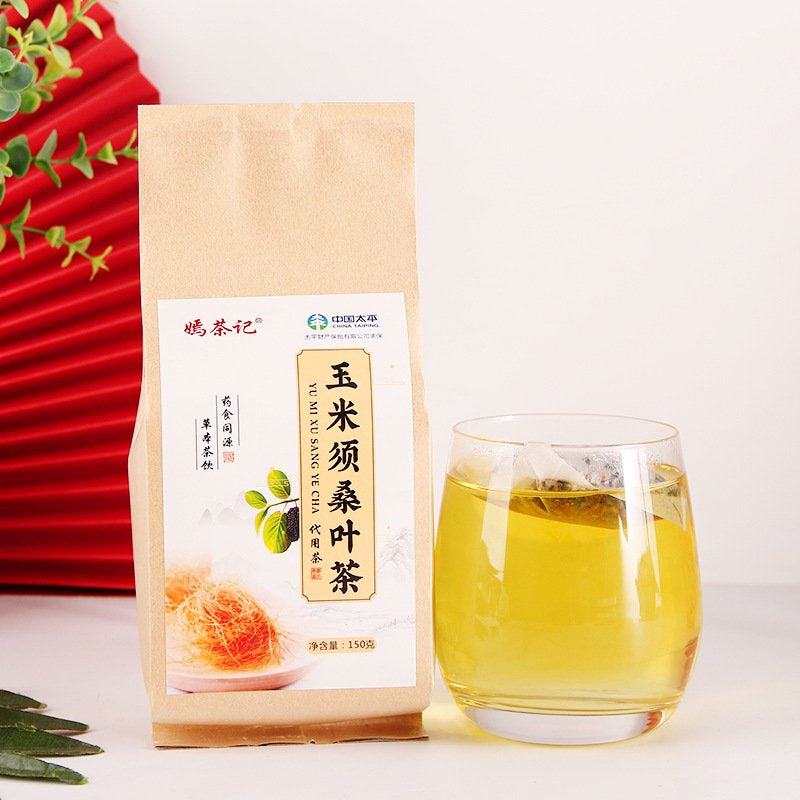 Tiyuyo Corn Silk Mulberry Leaf Tea High Dropping Health Tea Bag for Liver Cleanse