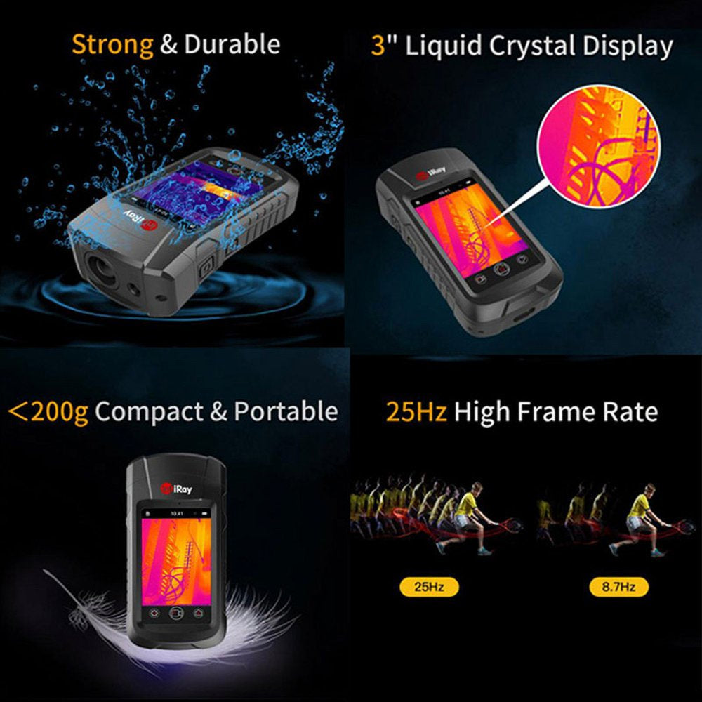 Infiray Infrared Thermal Imager Xview Handheld Industrial PCB Circuit Floor Heating Pipe Detection Thermal Imaging Camera