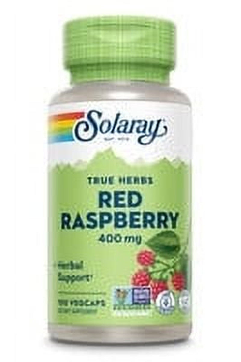 Solaray Red Raspberry Leaves -- 400 Mg - 100 Capsules