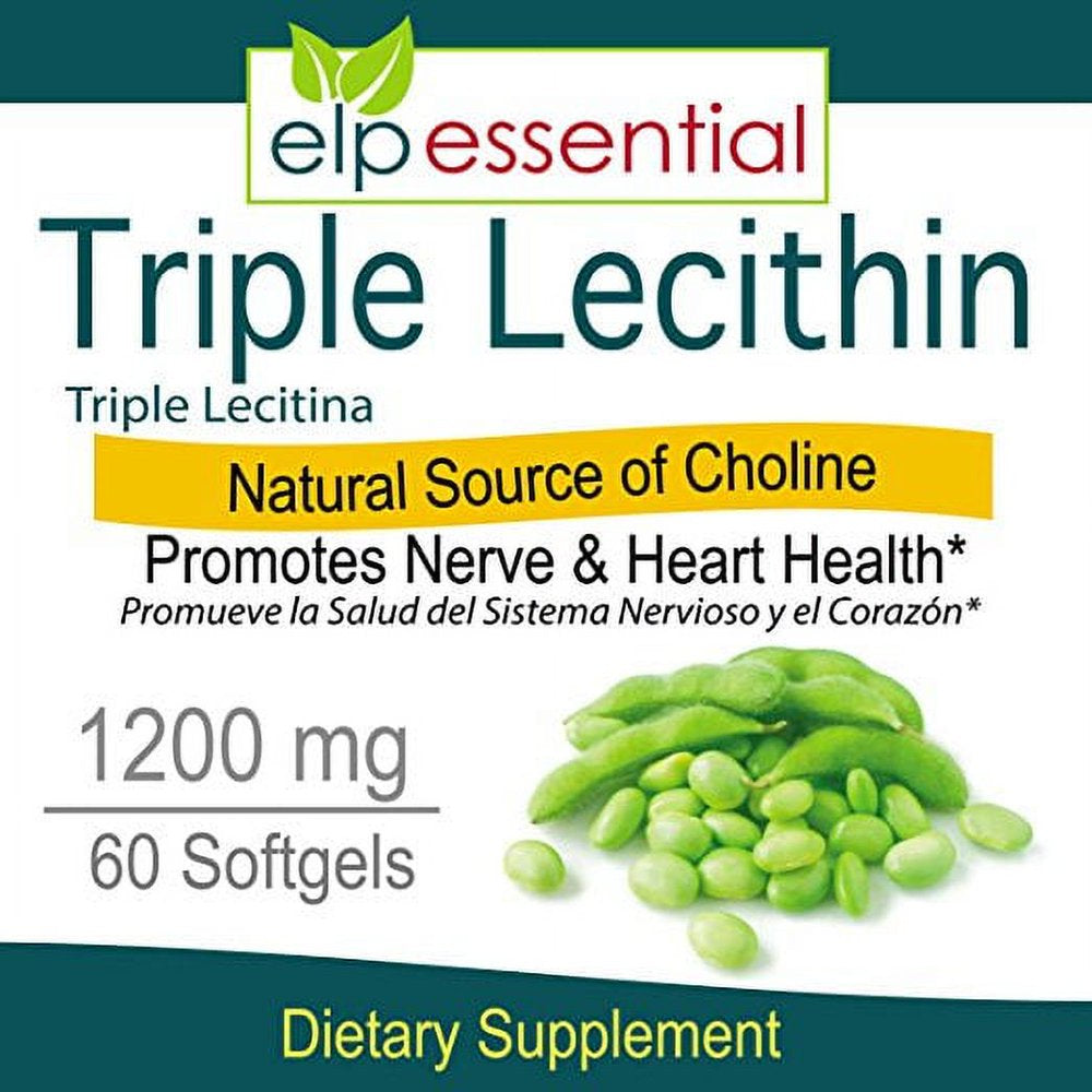 ELP TRIPLE LECITHIN SOFT Never & Heart Health