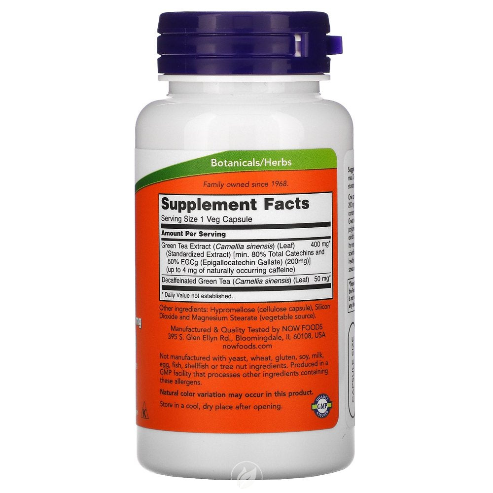 Now Foods Egcg Green Tea Extract, 90 Vcaps, Pack of 2