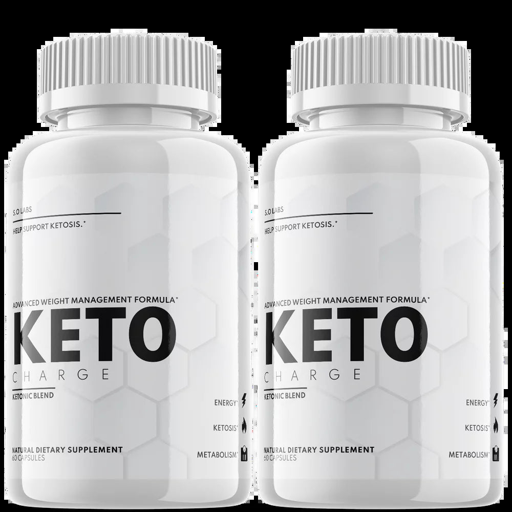 (2 Pack) Keto Charge - Pills for Weight Loss - Energy Boosting Supplements for Weight Management - Appetite Control & Suppressants - 120 Capsules