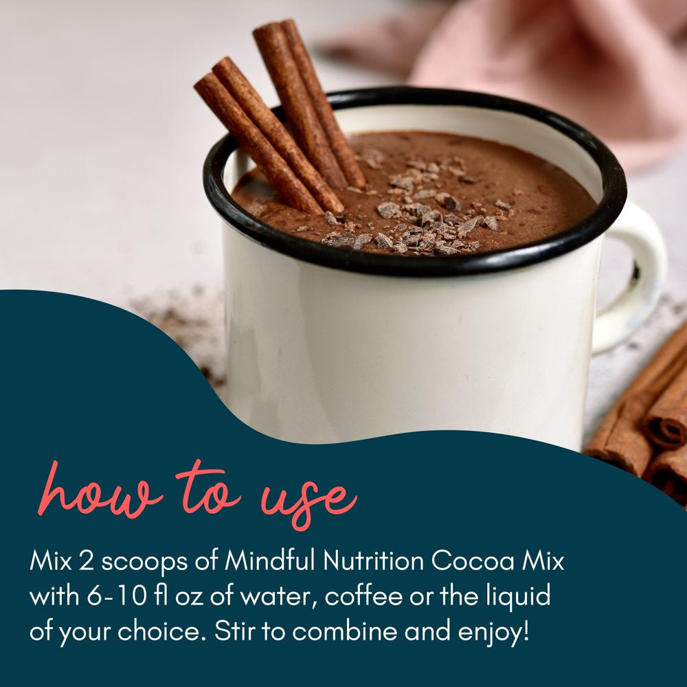 Mindful Nutrition Cocoa Powder with Grass Fed Collagen & MCT Oil Supplement Keto Chocolate - 12.7 Oz