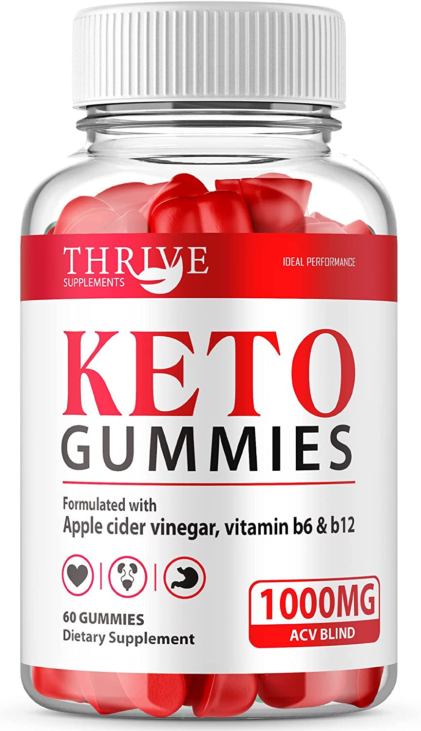 Thrive Ketos Gummies Thrive Ketos ACV Gummies Thrive Ketos Gummy Bears (60 Gummies)