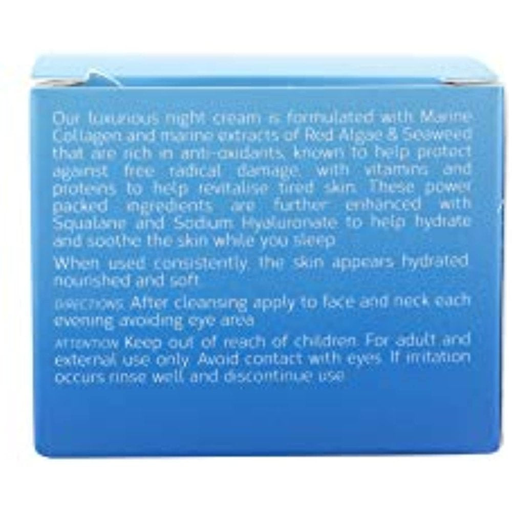 Om SHE Aromatherapy Marine Collagen with Red Algae Night Cream