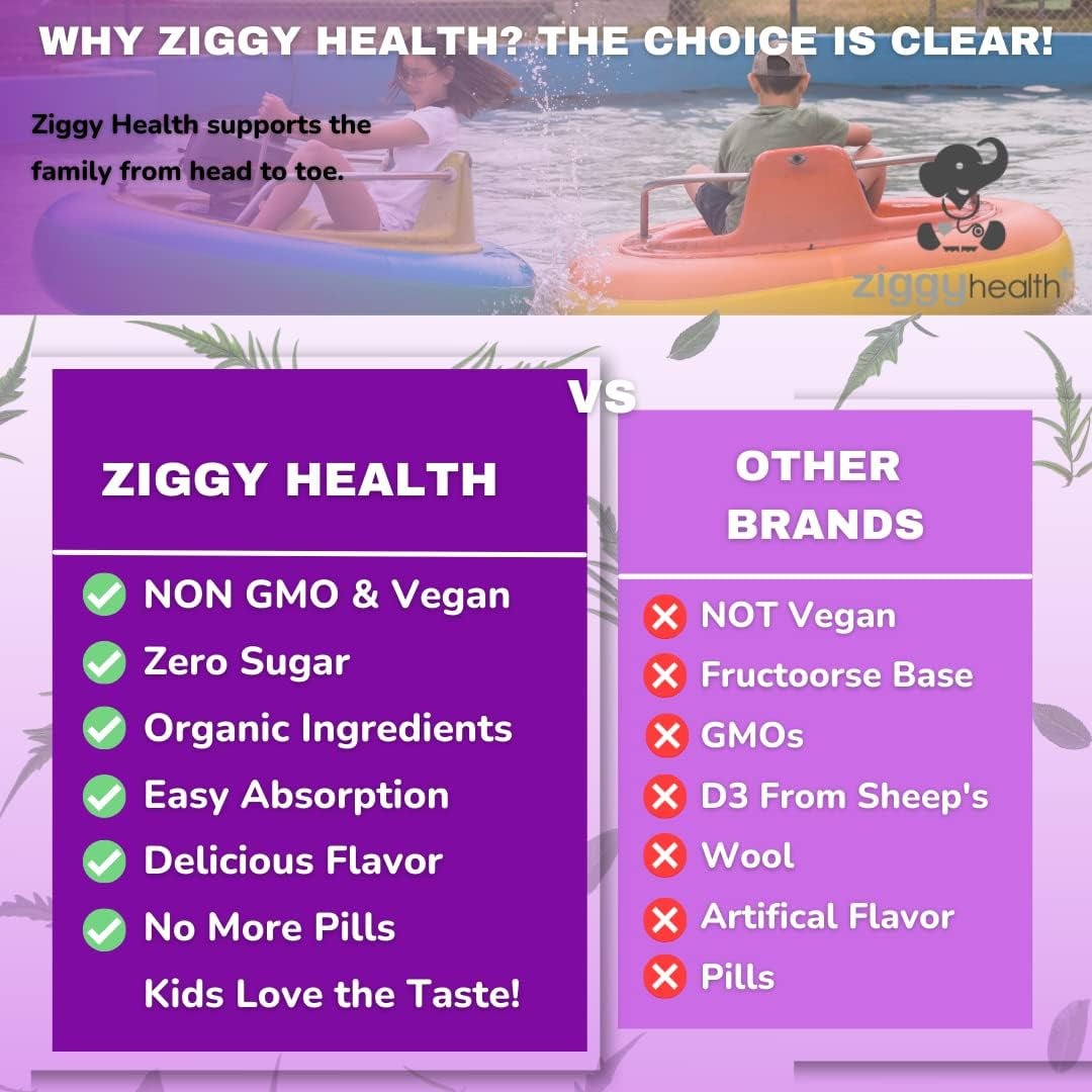 ZIGGYHEALTH Spectrum Support Ultra Sensitive Minerals - Liquid Formula for Kids Adults & Seniors, Brain Focus Supplement, Digestive & Metabolic Support, Herb Free, Detox Gut Health, Vegan (16 Oz)