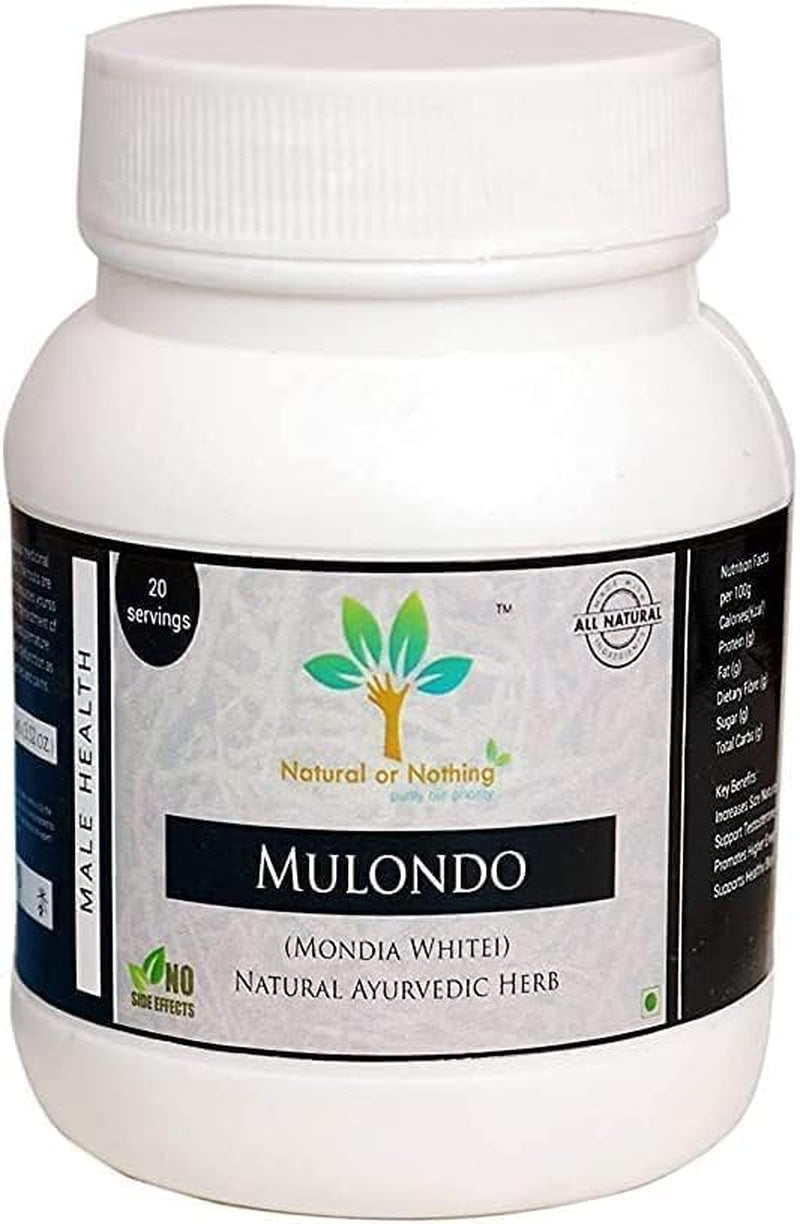 SJH Natural or Nothing Mulondo Mondia Whitei Root Powder