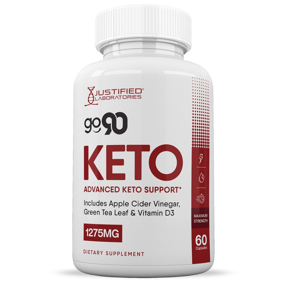 (10 Pack) Go 90 Keto ACV Pills 1275Mg Dietary Supplement 600 Capsules