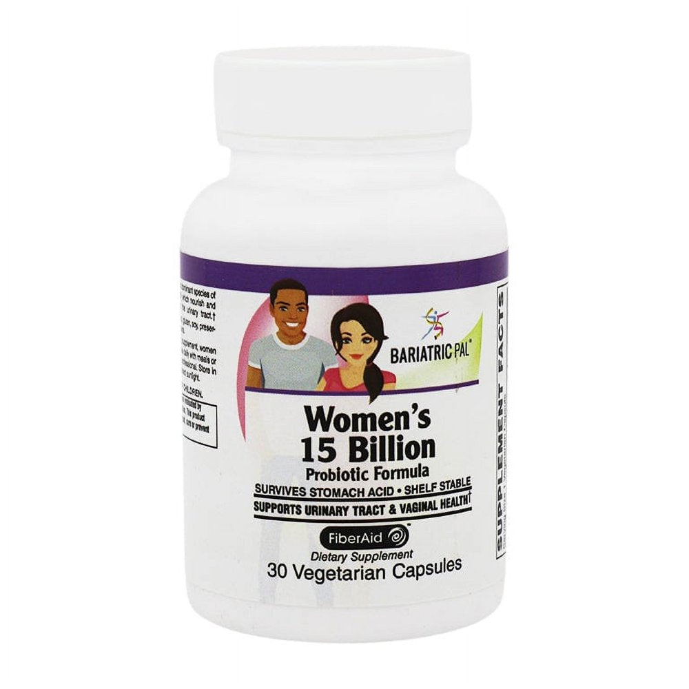 Women’S Prebiotic & Probiotic 15 Billion CFU Vaginal, Urinary Tract & Digestive Health Capsules by Bariatricpal