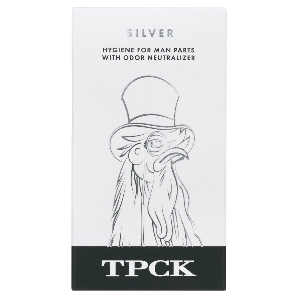 TPCK Toppcock Silver Leave-On Hygiene for Man Parts with Odor Neutralizer 90Ml