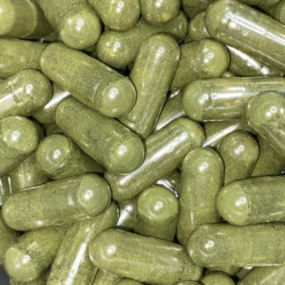 Mor-Tea-Algae | Moringa | Matcha Green Tea | Spirulina | Chlorella | Organic | Dried Herbal Vegan Caps | Energy | Superfood - B17 Herbs Bulk Purchase