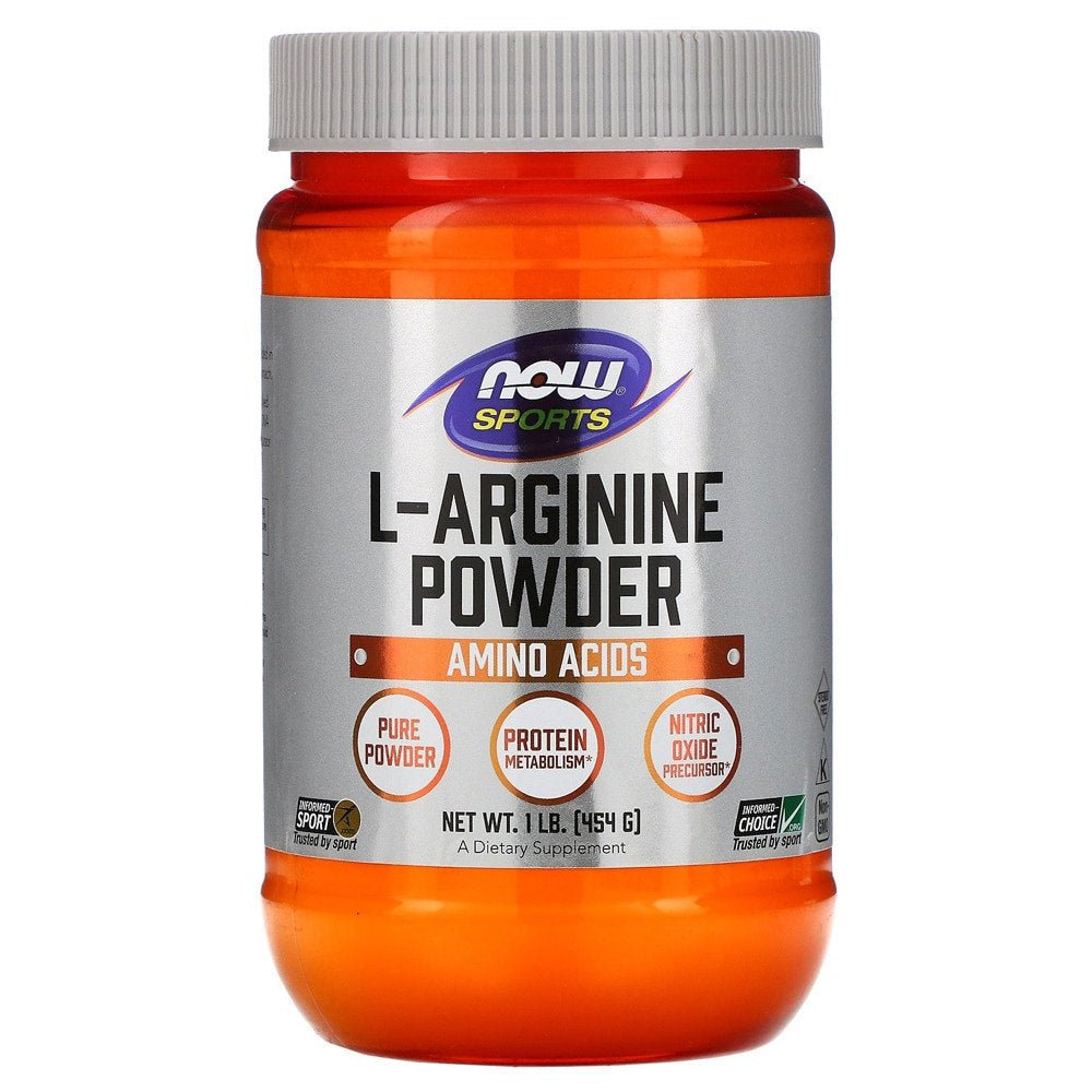 NOW Sports L-Arginine Powder -- 1 Lb