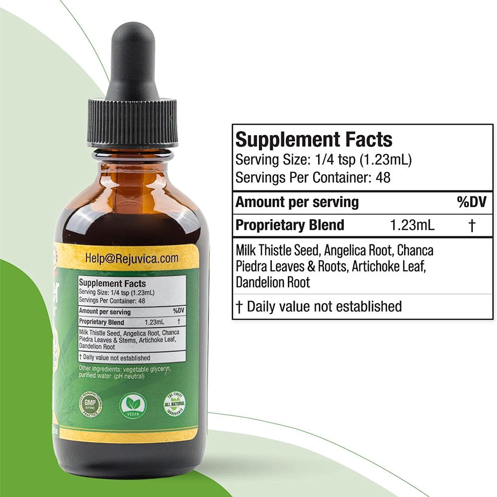 Vitaliver - Advanced Liver Support Supplement - Liquid Delivery for Better Absorption - Milk Thistle, Artichoke, Chanca Piedra, Dandelion & More!