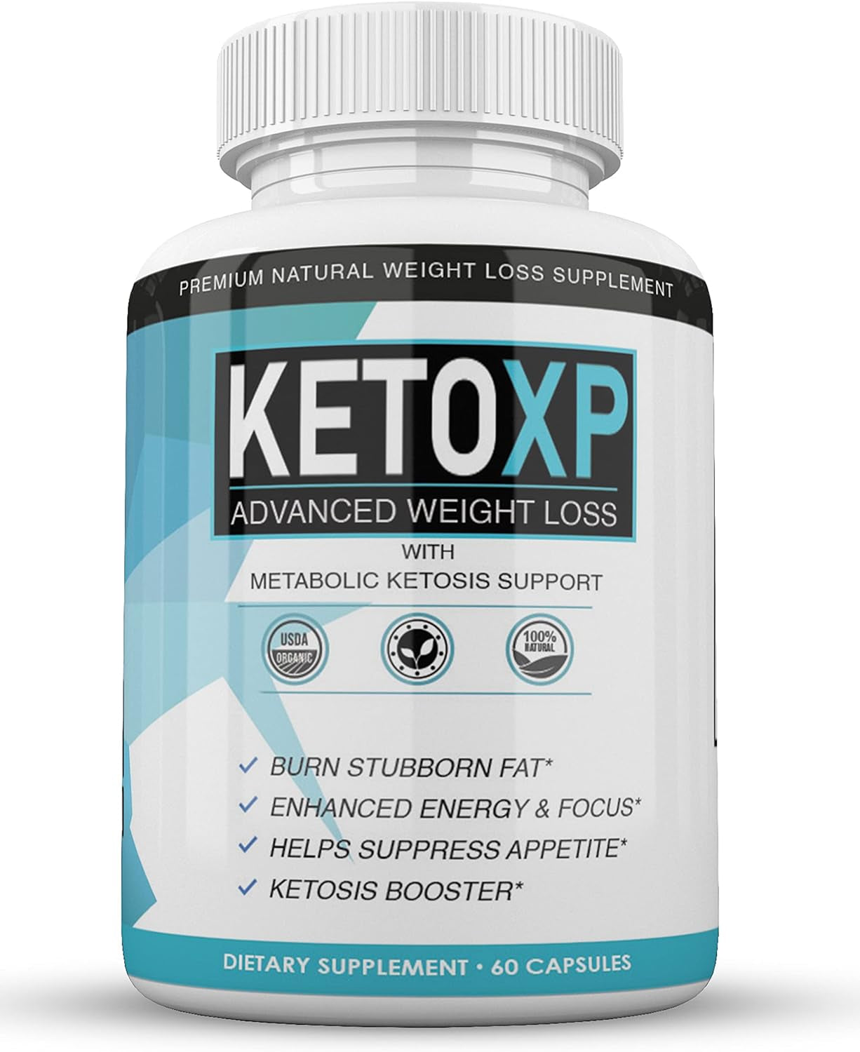 (Official) Keto XP, Advanced Strong Formula 1300MG, Made in the USA, (1 Bottle Pack), 30 Day Supply