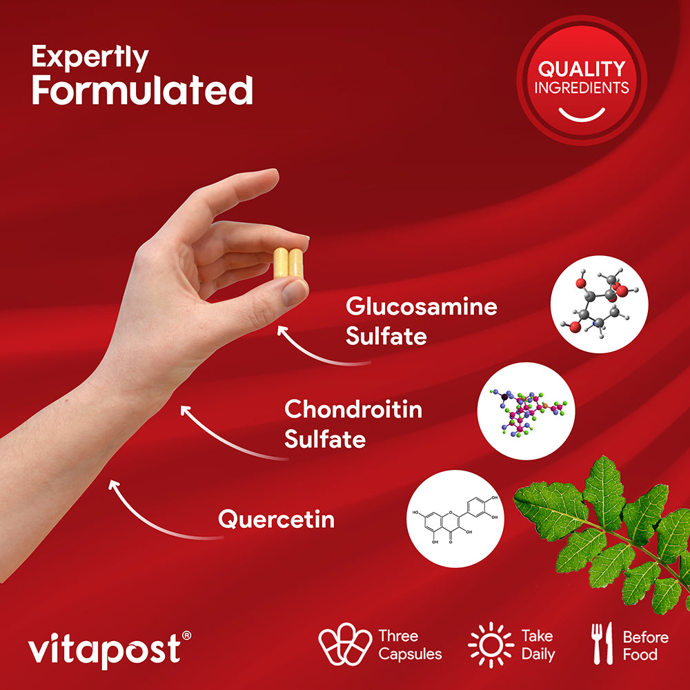 Vitapost Projoint plus Supplement Supports Joint and Cartilage Health - 60 Capsules