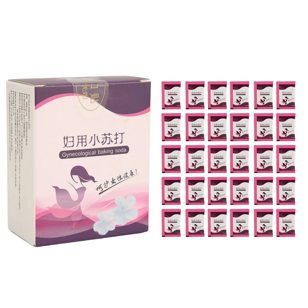 Vaginal Wash Powder, Gynecological Baking Soda PH Balance Portable Mild for Health Care for Women