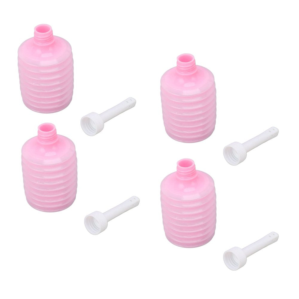 Enema Water Bottle, Flexible Easy to Use Vaginal Douche Bulb 200Ml 10 Pcs Hygienic Soft for Cleansers