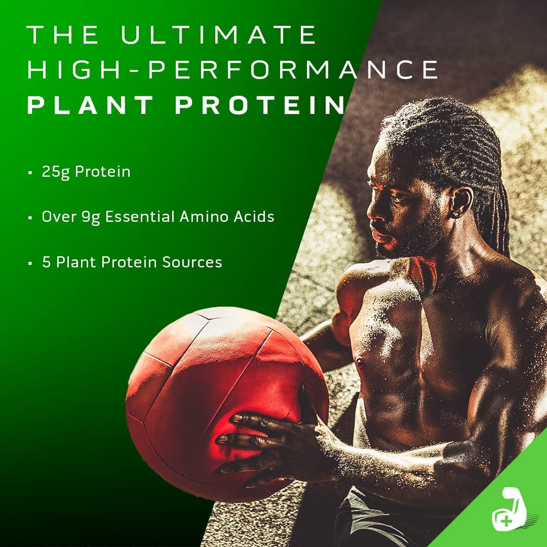 Muscletech Plant-Based Performance Protein Platinum Plant-Based Performance Protein Powder 25G Protein 5 Plant Protein Sources Chocolate Hazelnut Brownie 20 Servings