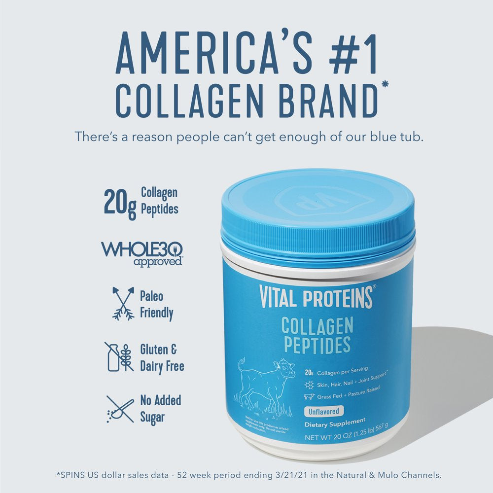 Vital Proteins Collagen Peptides + Beauty Supplement Powder, 7.37 Oz