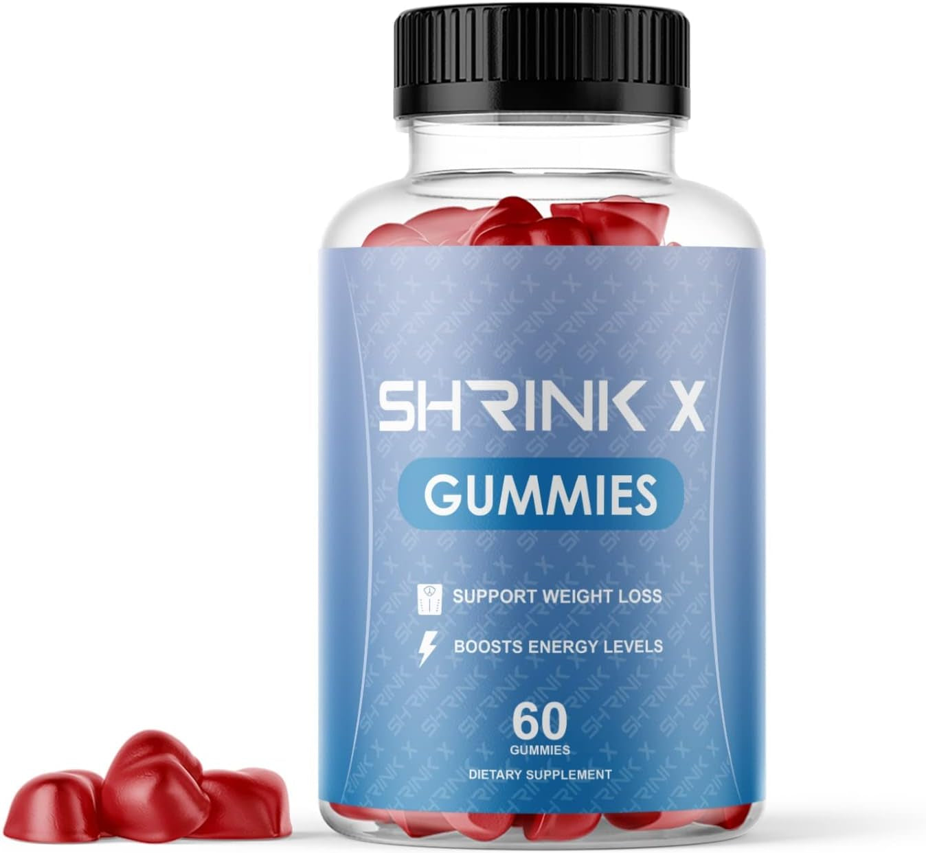 Shrinkx ACV Gummies, Shrink X Gummies for Men and Women, 60 Count, 1 Month Supply